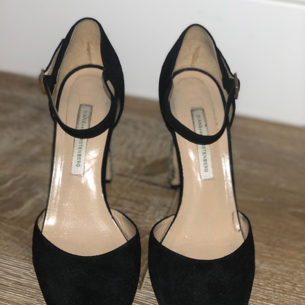 Diane Von Furstenberg Platform With Python Detail - image 2